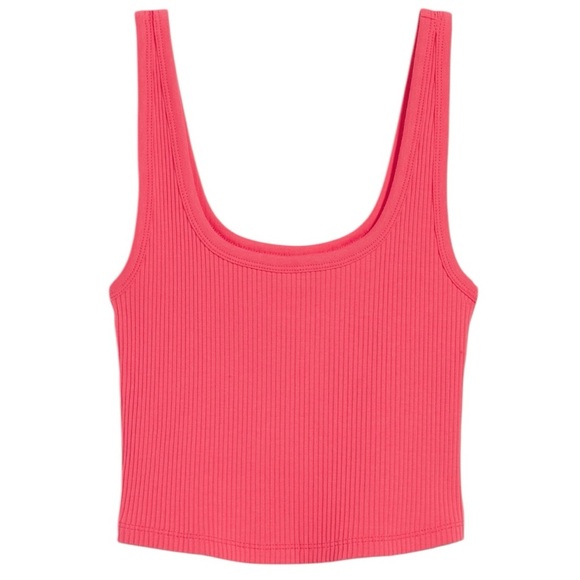Old Navy Vibrant Pink Ribbed Tank Top Size 3X Summer - Picture 8 of 11